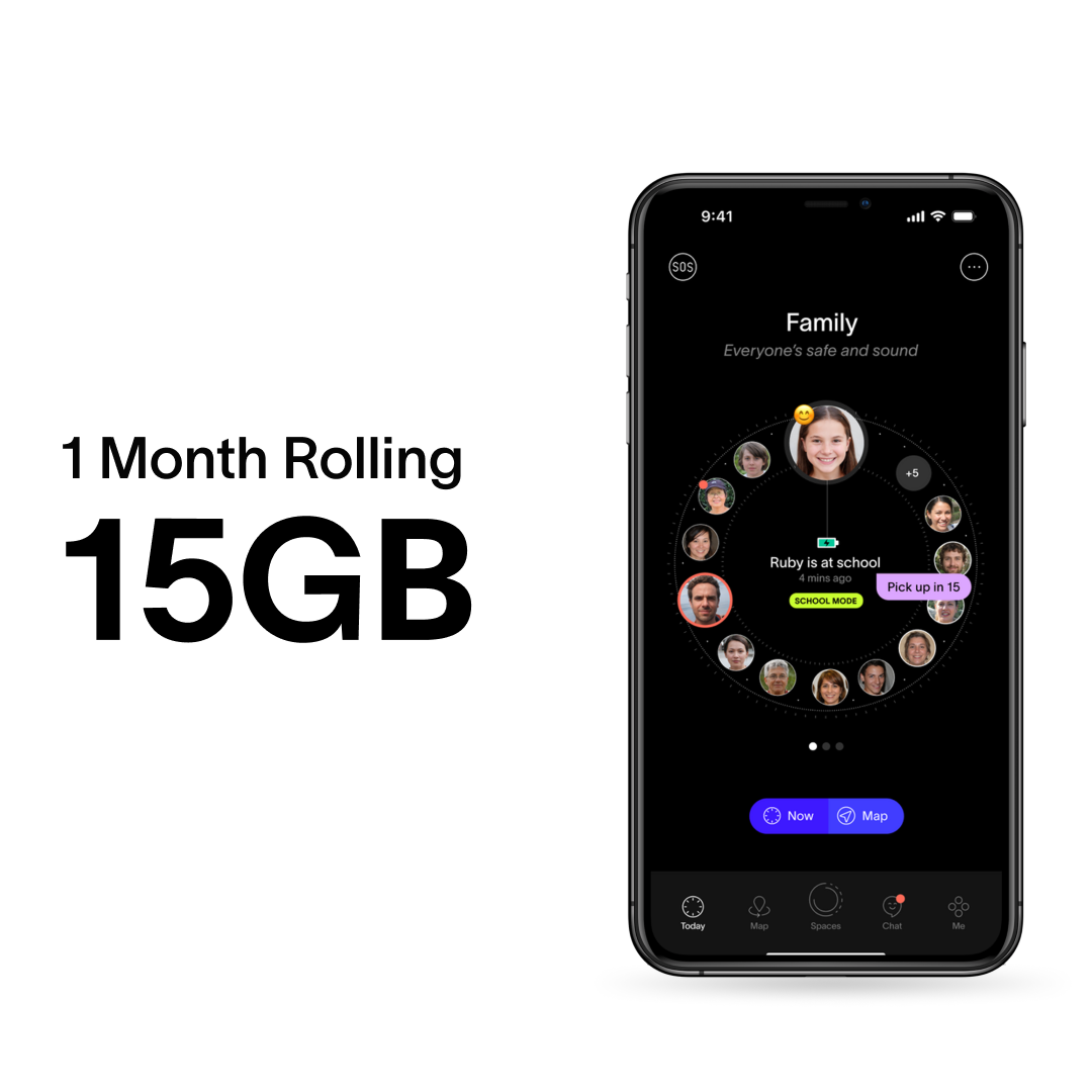 15 GB mobil-SIM-abonnement