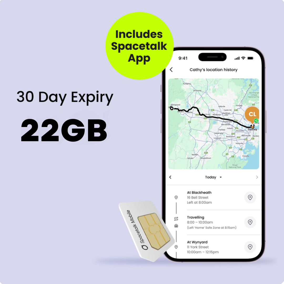 22GB SIM-abonnemang för mobil