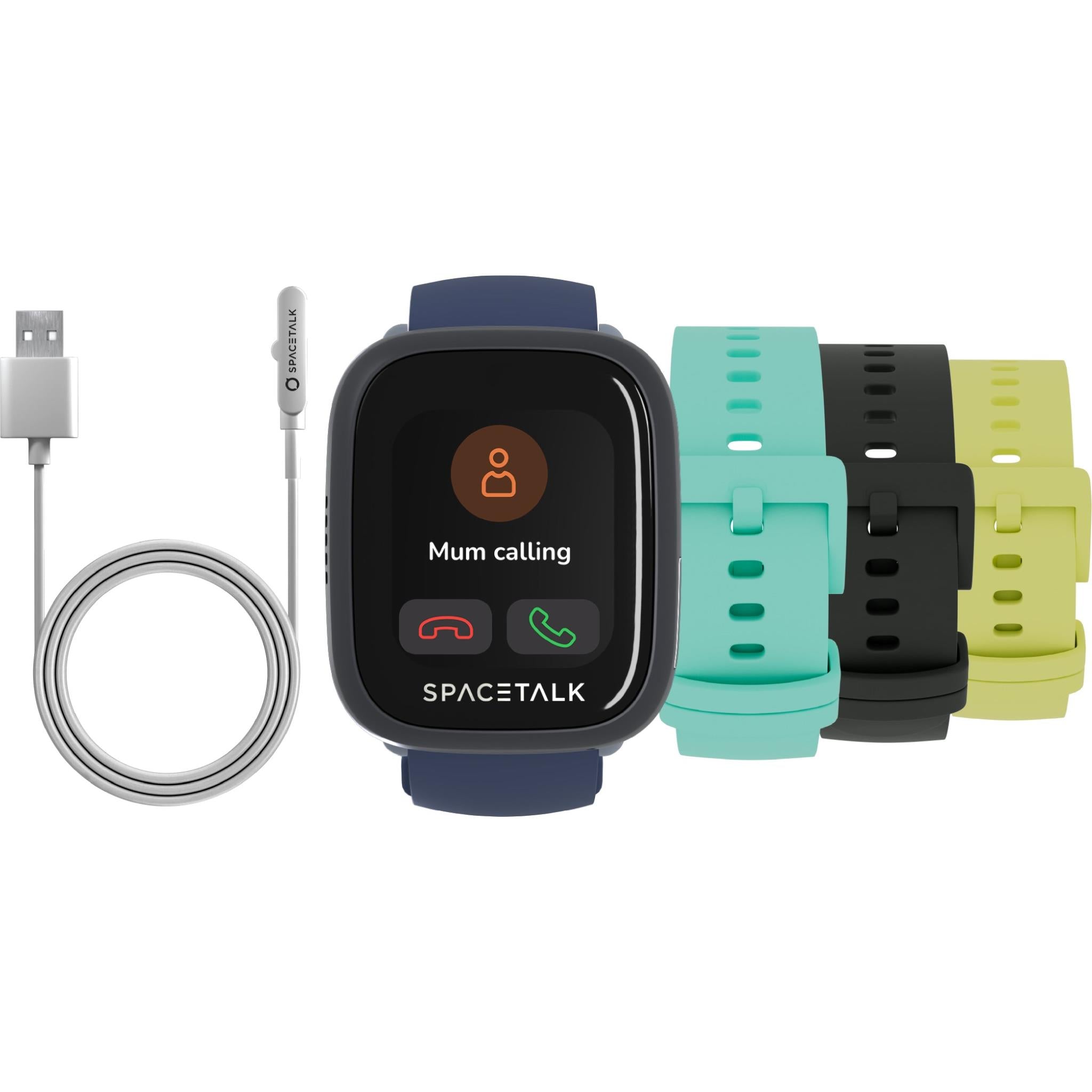 Spacetalk Loop Essential Bundle (Watch + 3 band straps + charging cable)